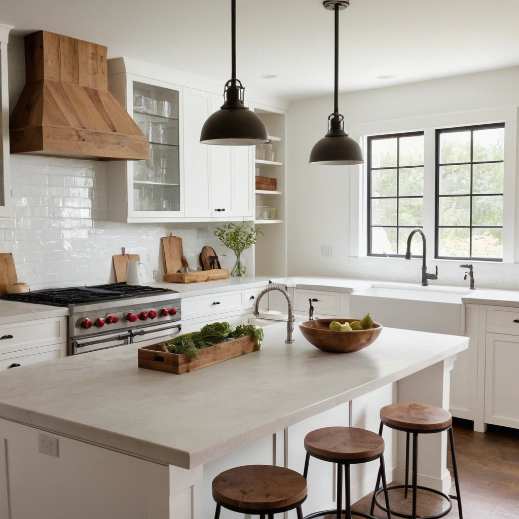 How to Achieve a Modern Farmhouse Kitchen Design