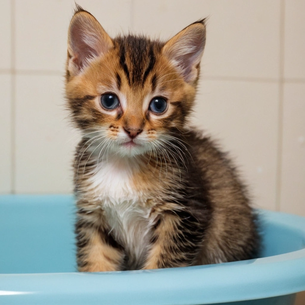 How to Bathe Baby Cats Safely