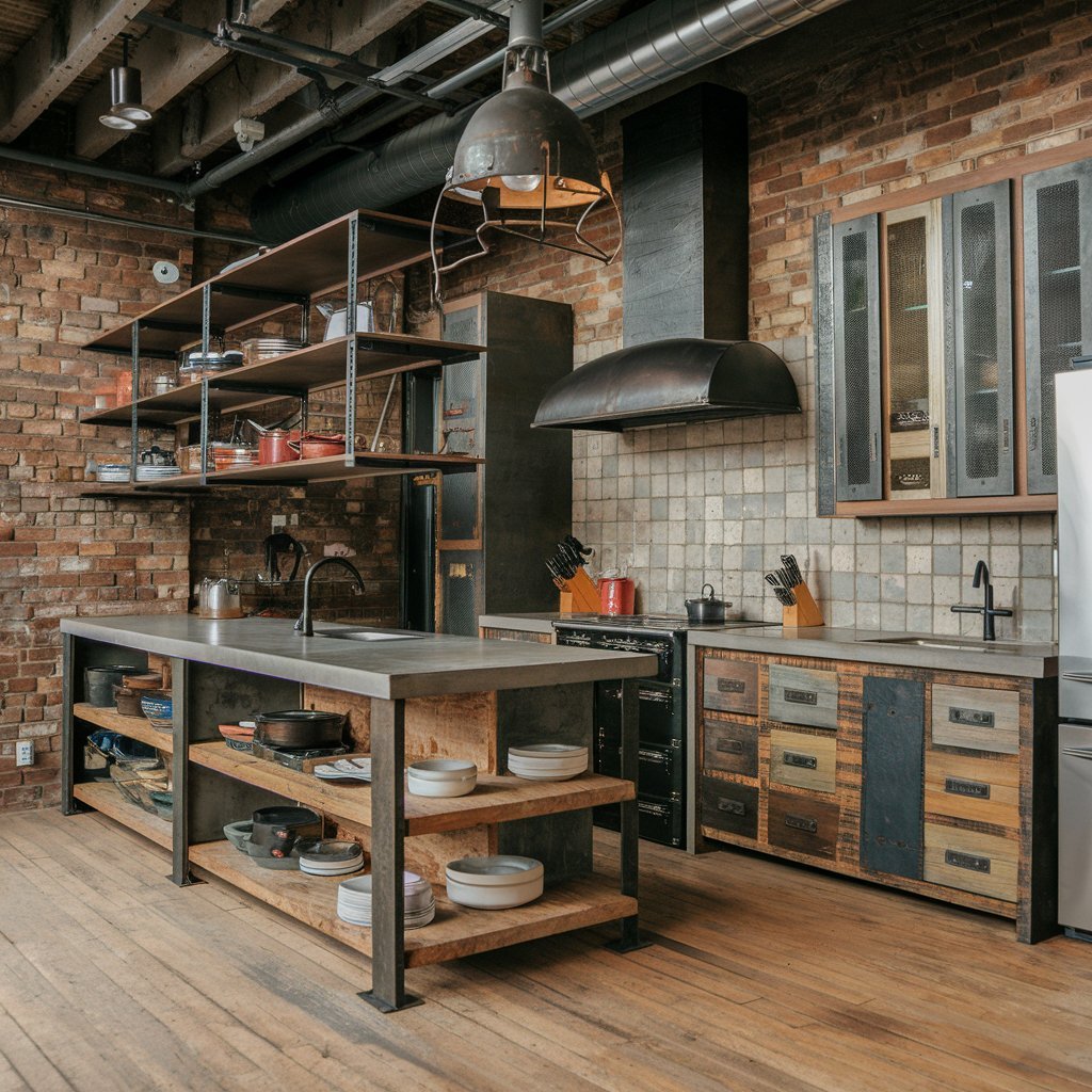 How to Design a Modern Kitchen with an Industrial Vibe