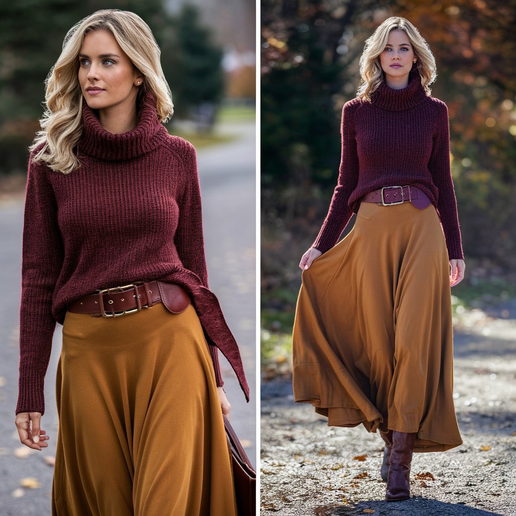 How to Style Maxi Skirts for Fall