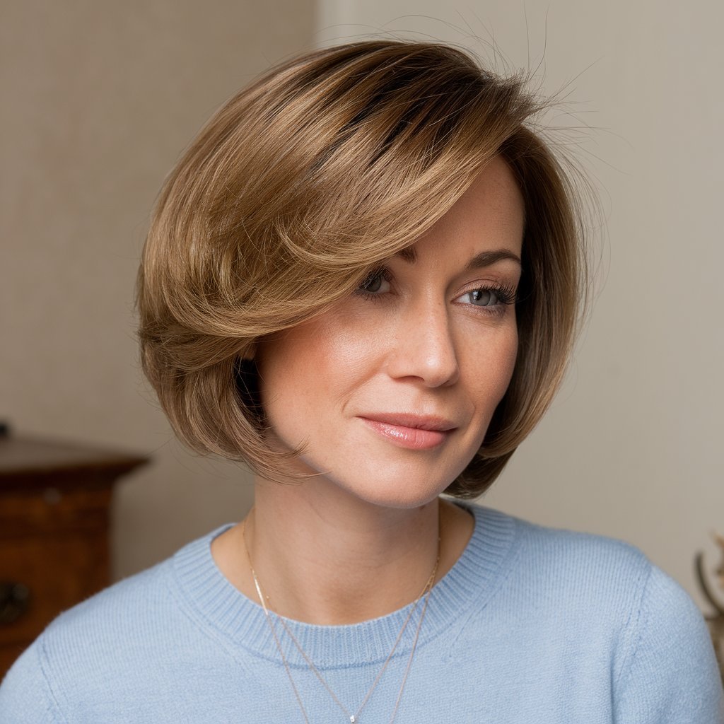 Short Haircuts for Women Over 50