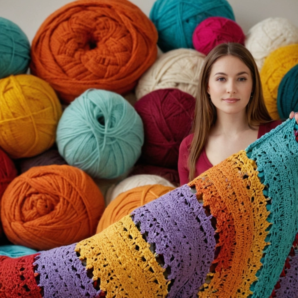 Stunning Crochet Pieces Displayed by Hobbyists