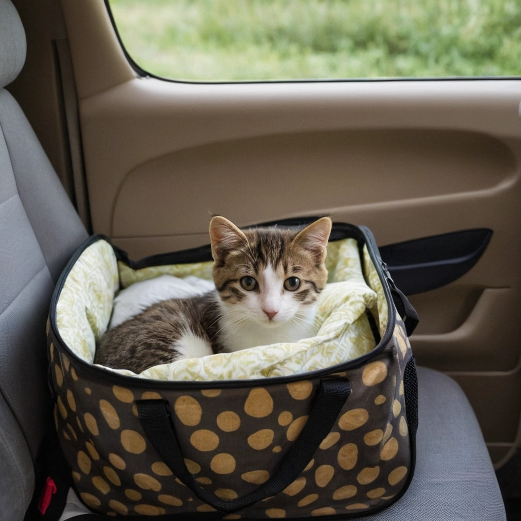 Tips for Traveling with Baby Cats