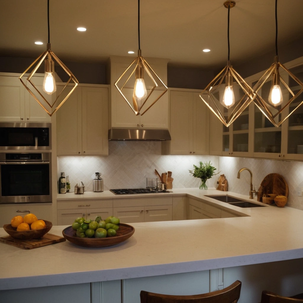 Unique Lighting Fixtures for Modern Kitchen Designs