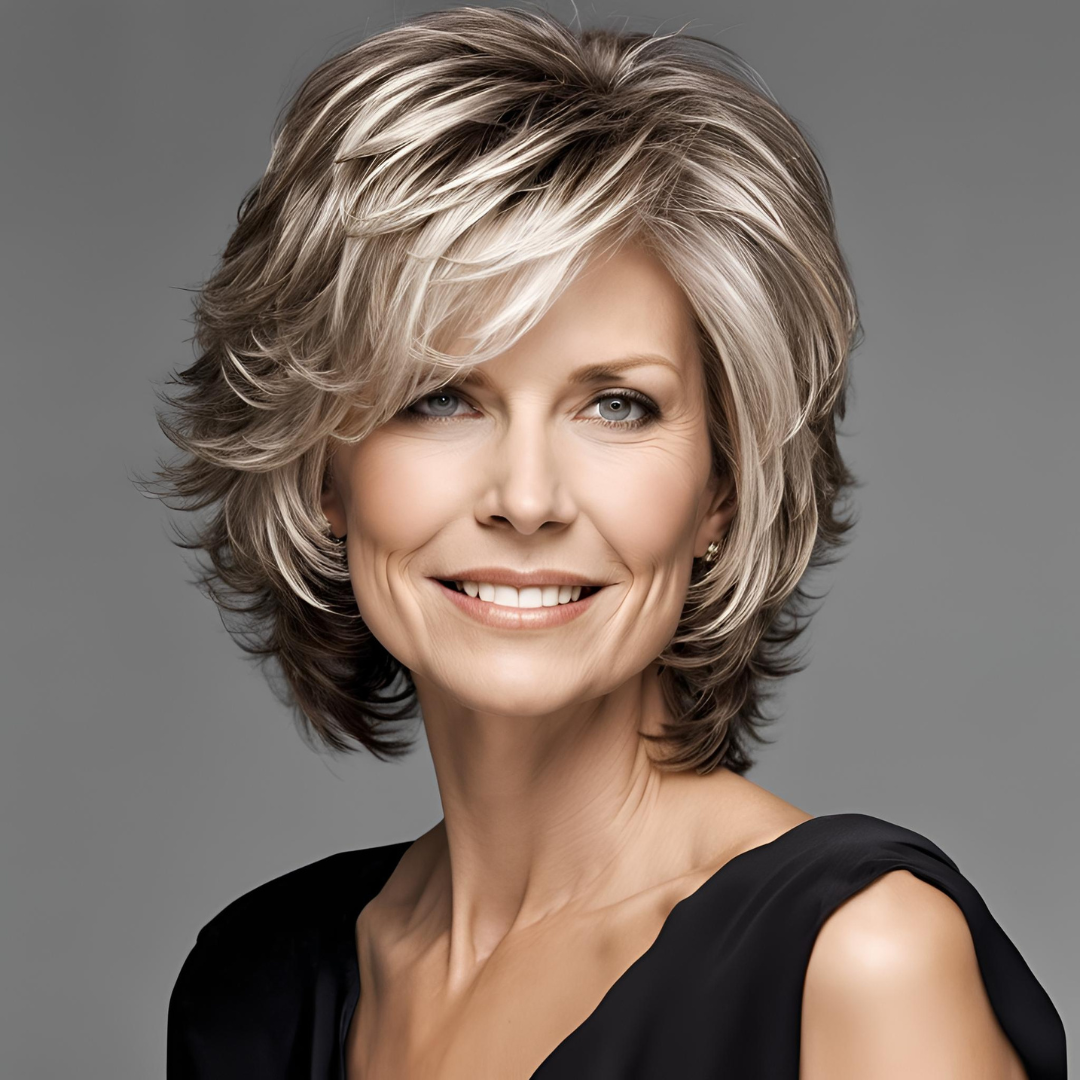 Layered Haircuts for Women Over 50