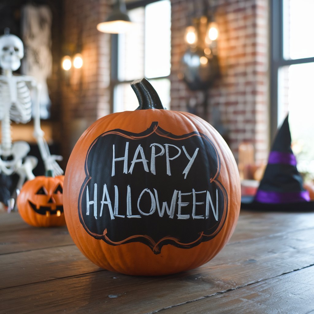 Chalkboard Pumpkin