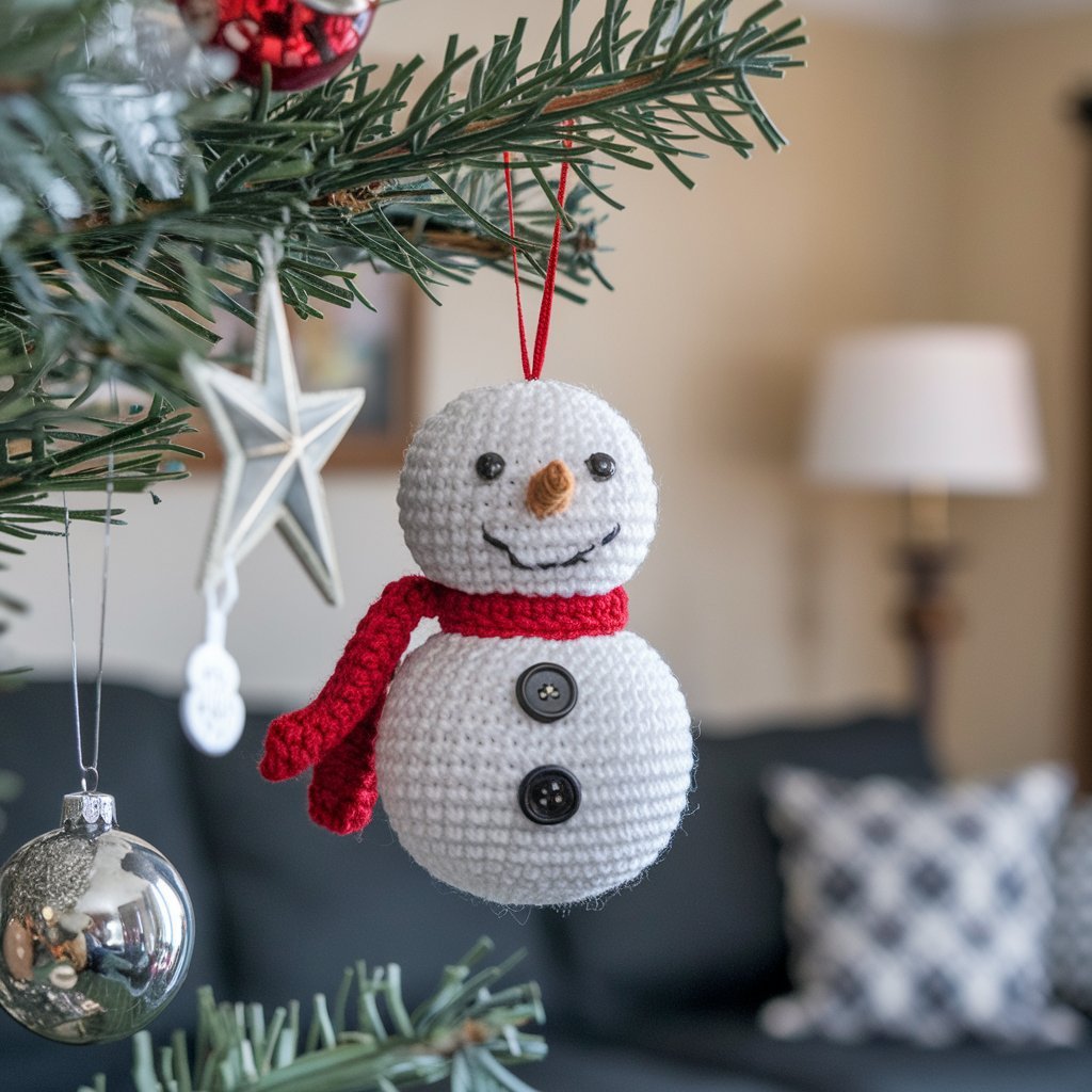 Crochet Snowman 