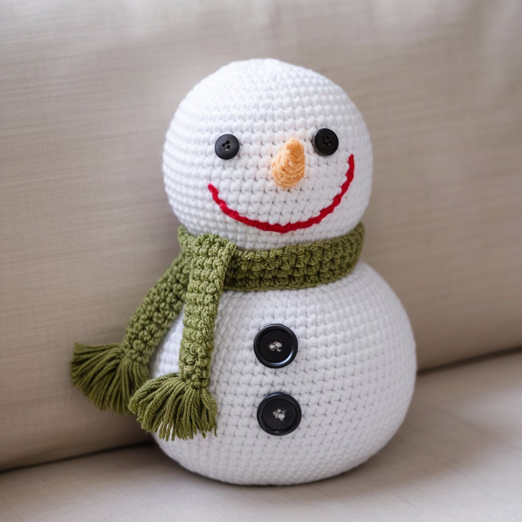 Snowman Pillow