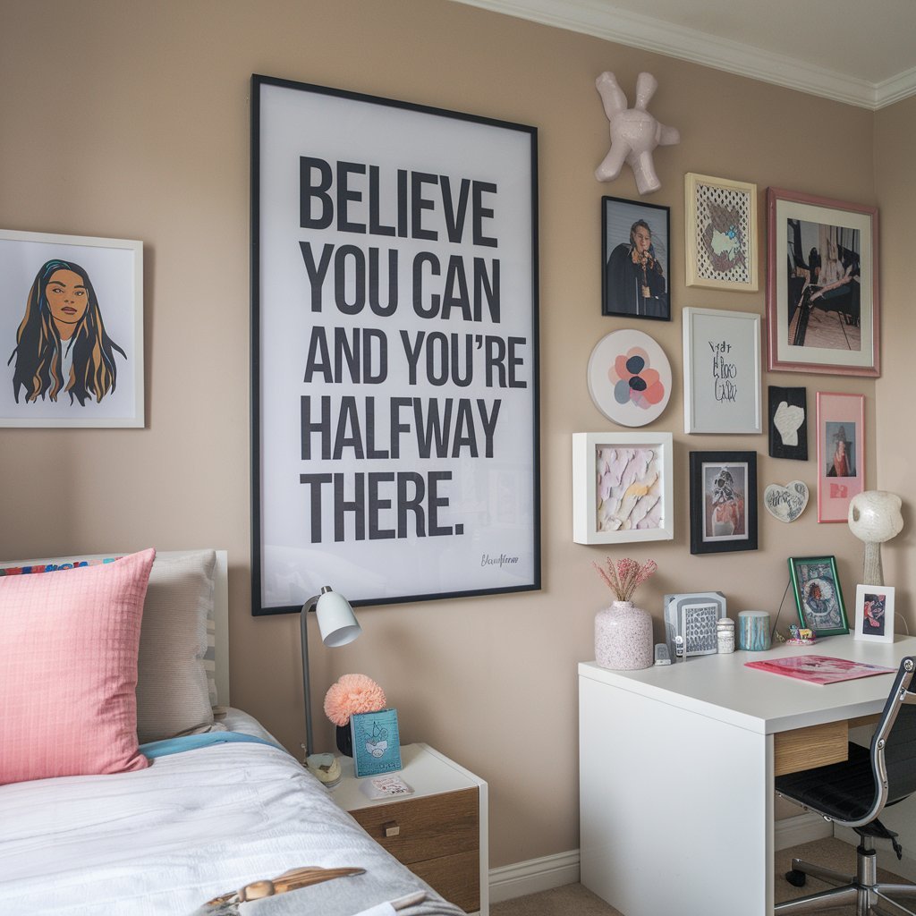 Girls' Bedroom Wall Art Ideas for a Personalized Touch