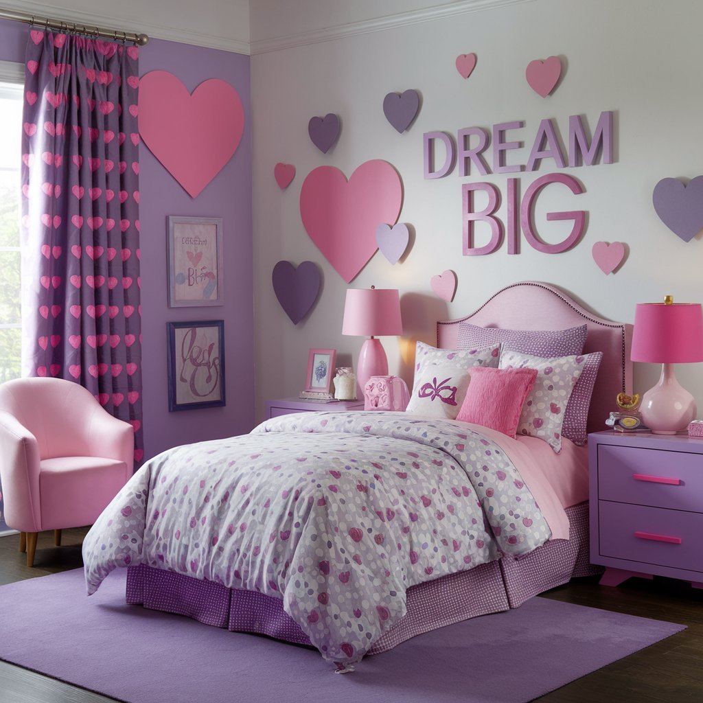 Girls' Bedroom Curtain Ideas for a Playful Look