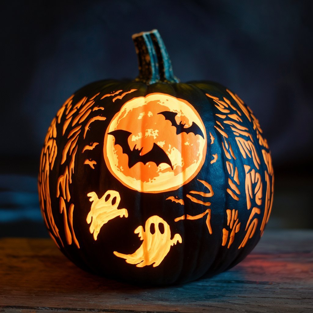 Glow-in-the-Dark Pumpkins