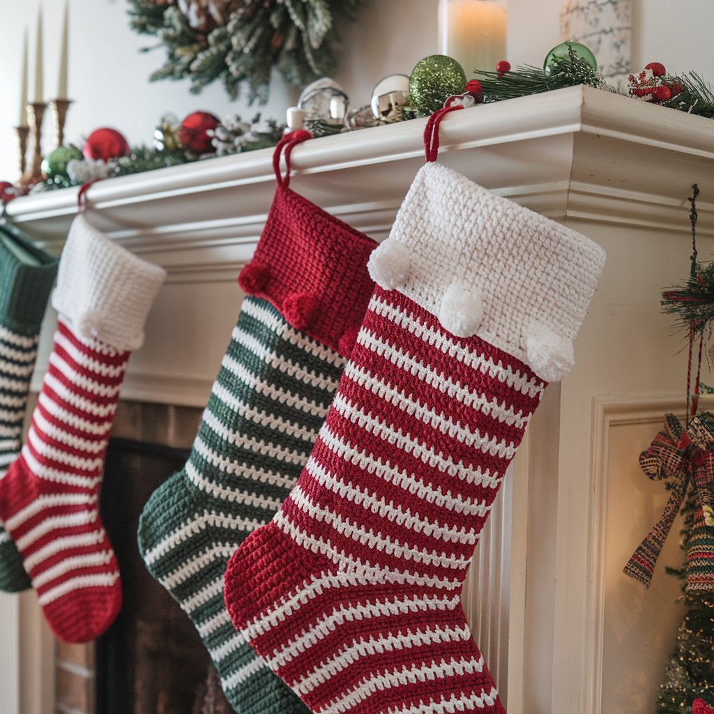 Crochet Holiday Stockings