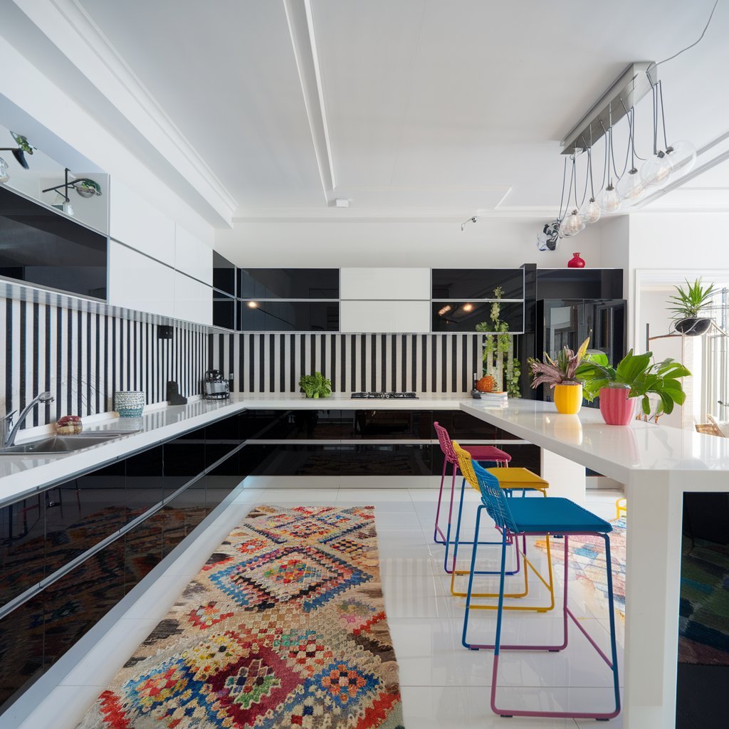 How to Design a Modern Kitchen with Bold Accents