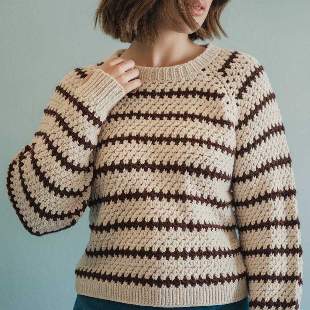 Raglan Crochet Sweater