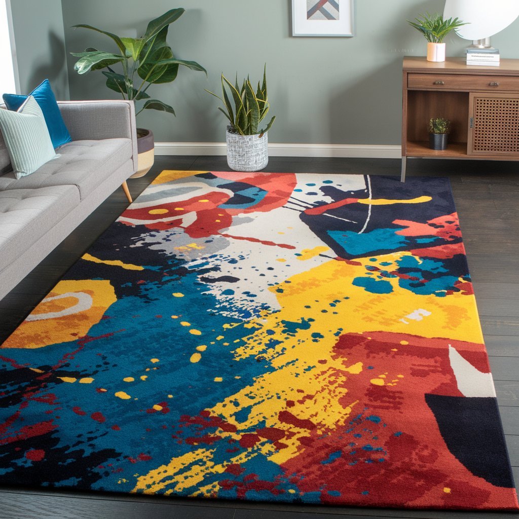 Abstract Art Rugs