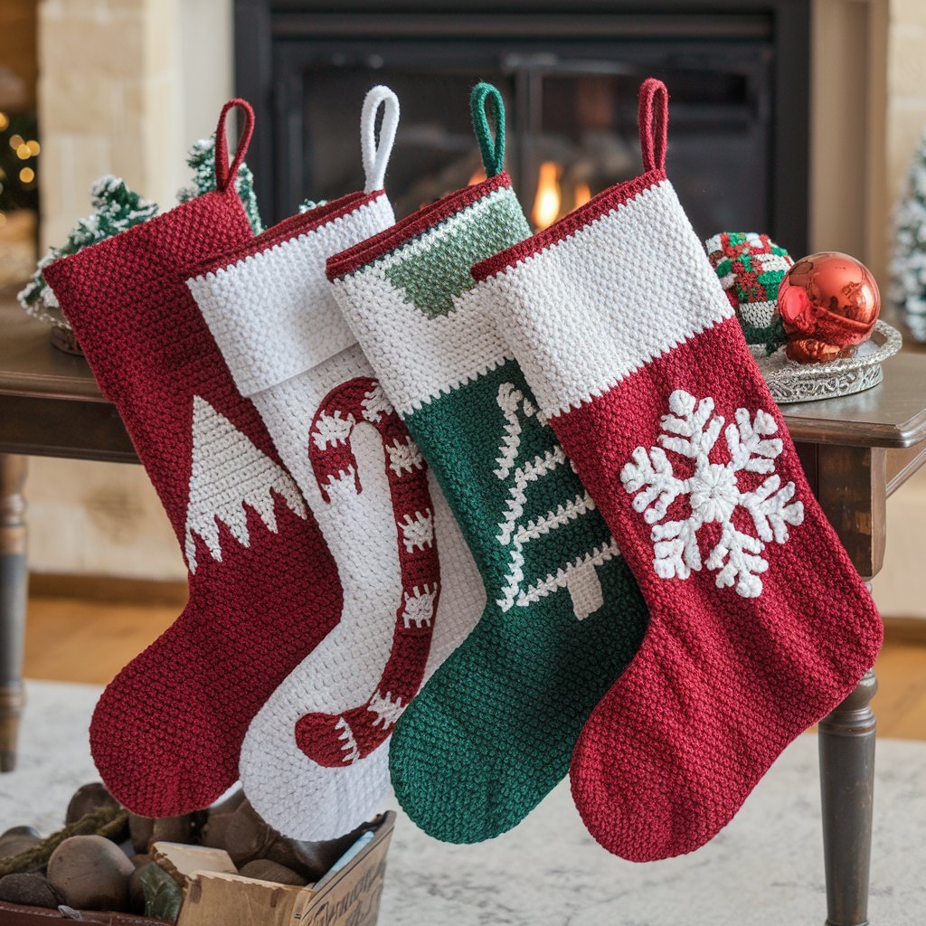 Crochet Christmas Stockings