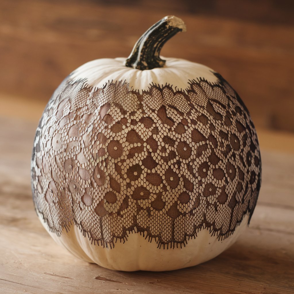 Lace Pumpkin