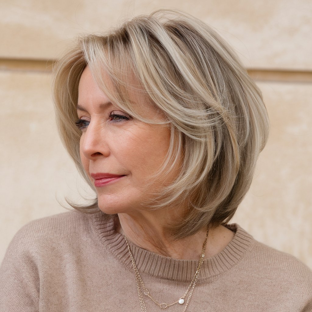 Hairstyles for Women Over 50 with Thin Hair