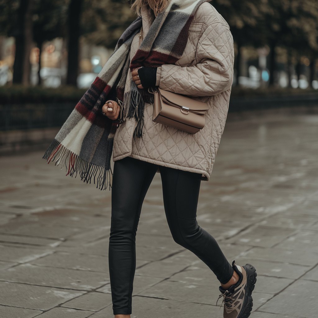 Quilted Jacket and Leggings