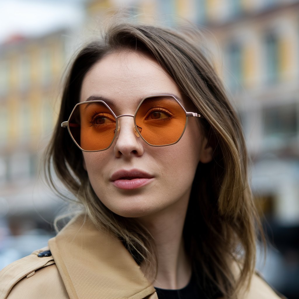 Geometric-Shaped Sunglasses