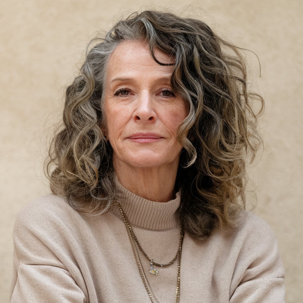 Curly Hairstyles for Women Over 50