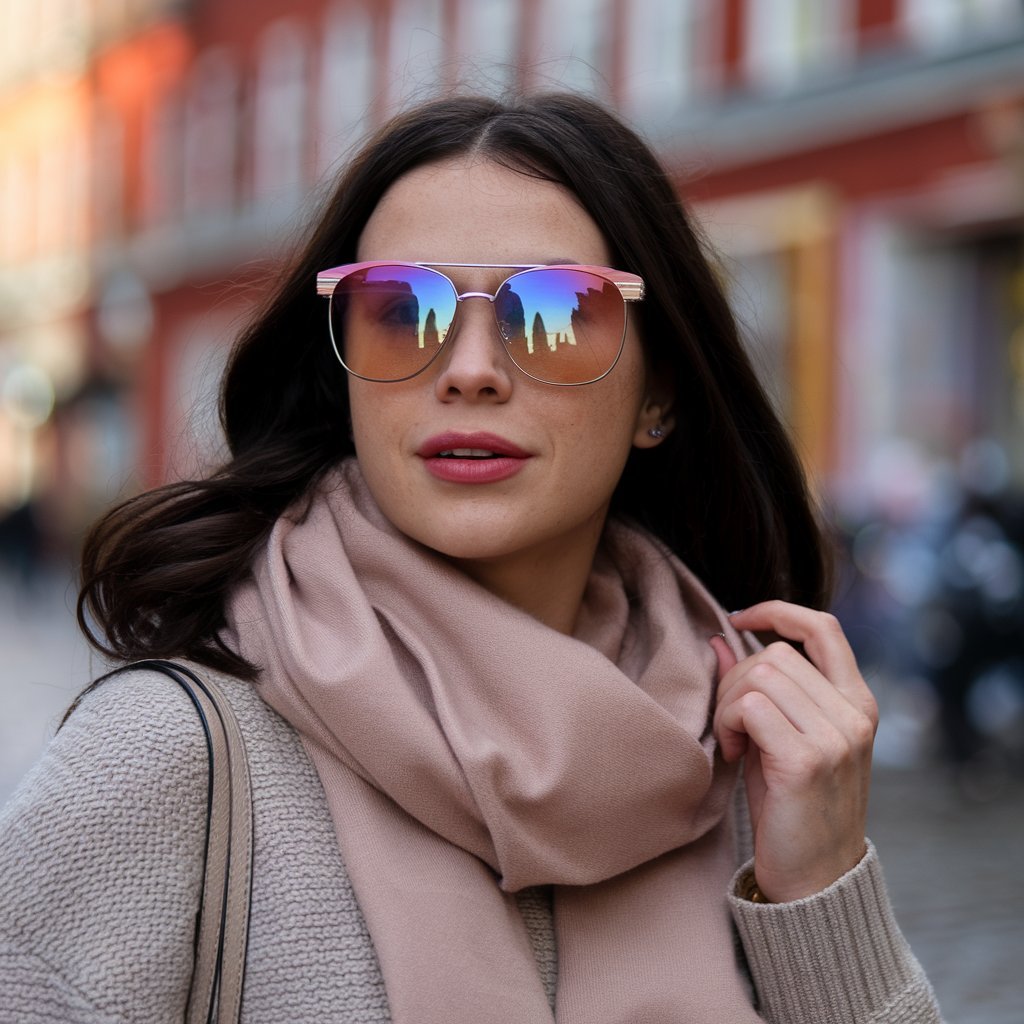 Gradient Lens Sunglasses