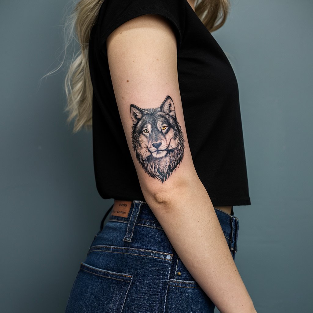 Side Forearm Tattoo Ideas for Women with Animals