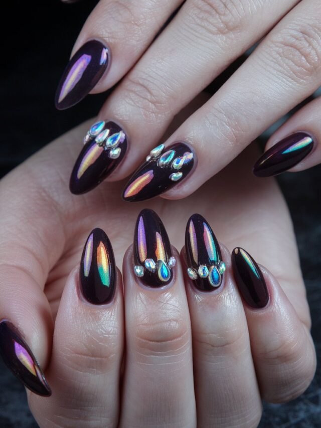 Dark Plum Nails: Bold and Elegant Nail Ideas