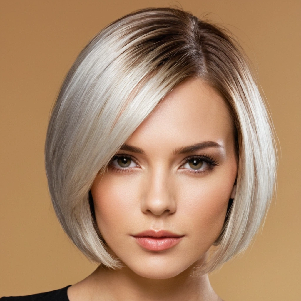 Silver Asymmetrical Bob