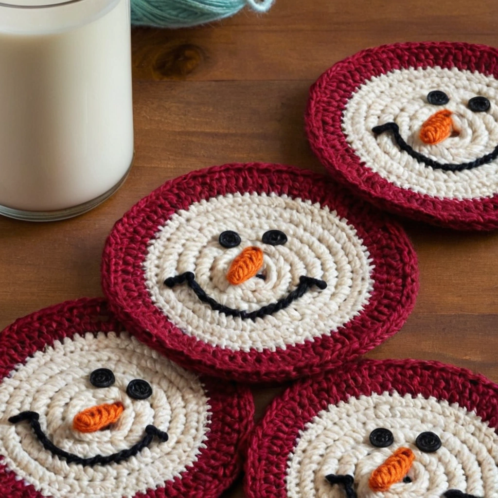 Snowman Coasters