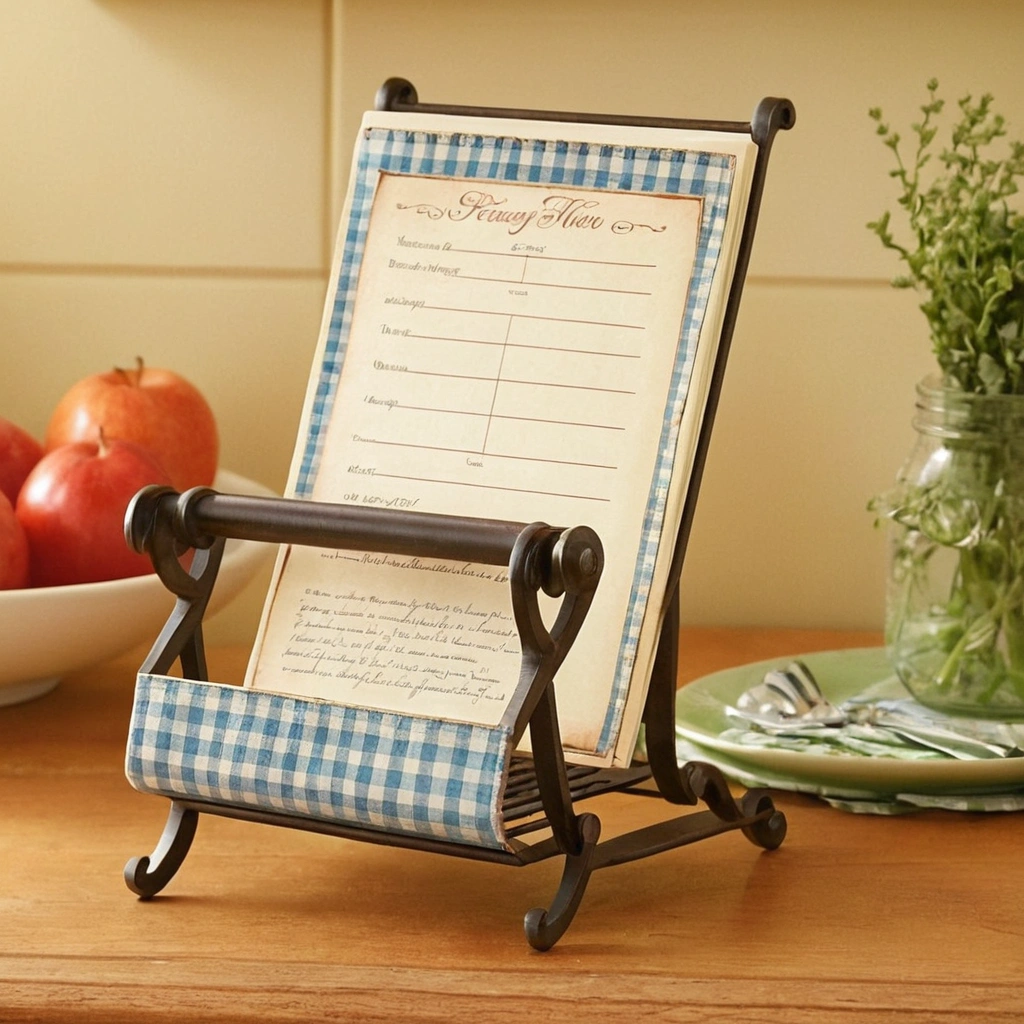 Vintage Recipe Holder Stand