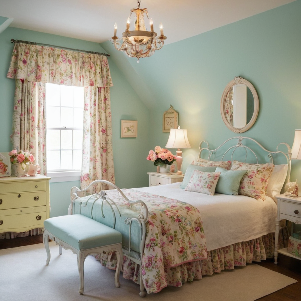 Vintage-Inspired Girls' Bedroom Ideas for Young Girls