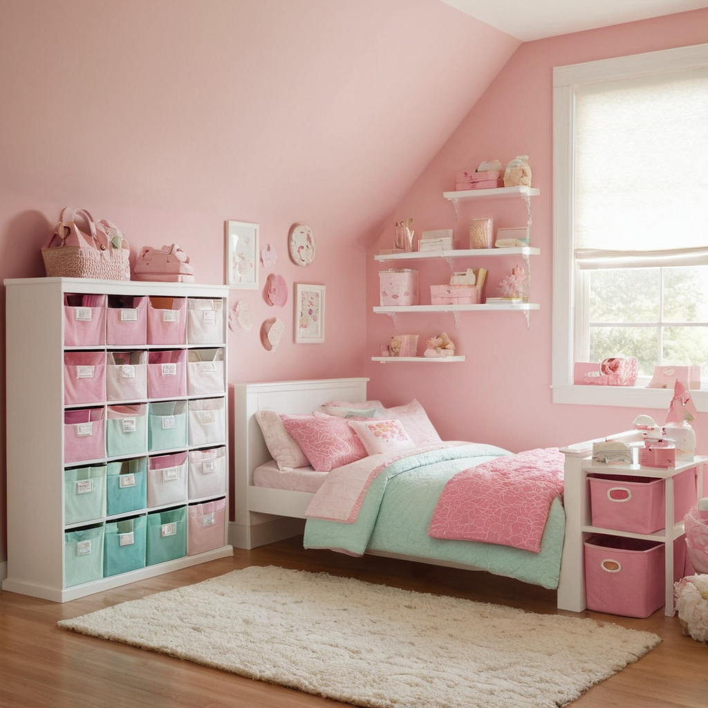 Girls' Bedroom Organization Ideas for Shared Spaces