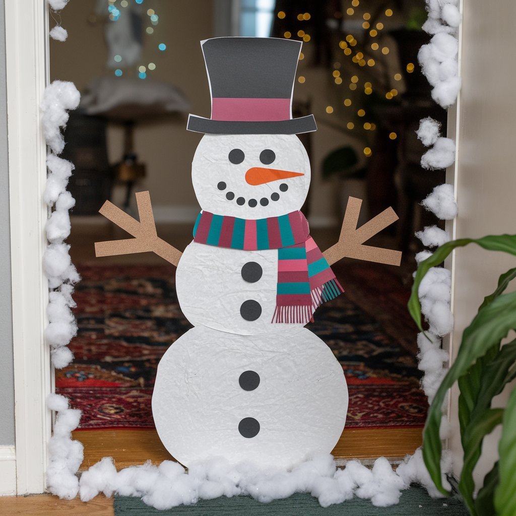 Frosty the Snowman Door