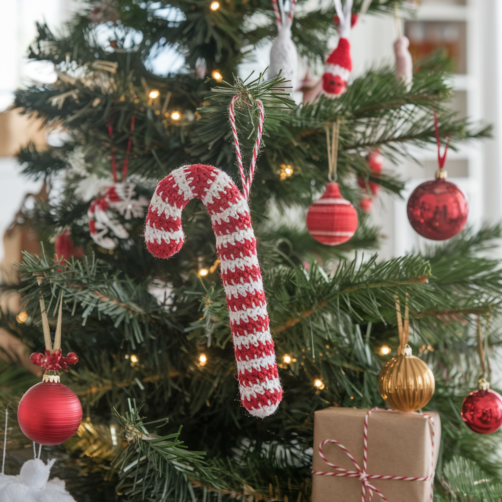 Crochet Candy Canes