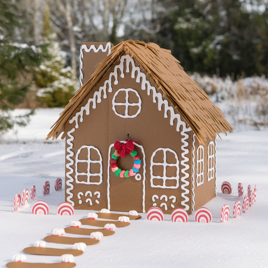 Gingerbread House Door