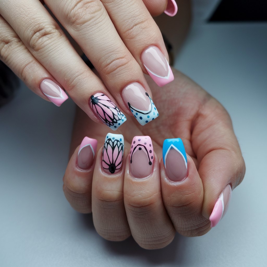 Butterfly Nails