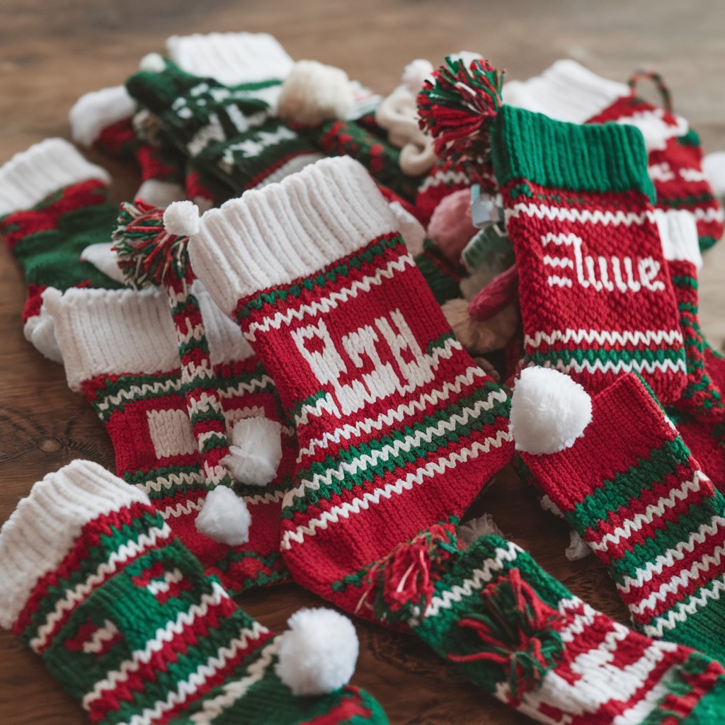 Mini Crochet Stockings