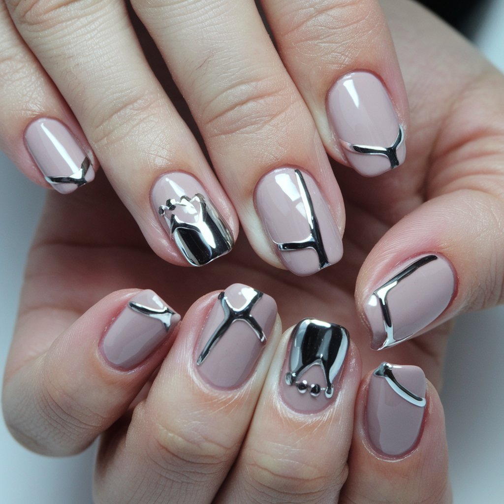 Chrome Nail Designs