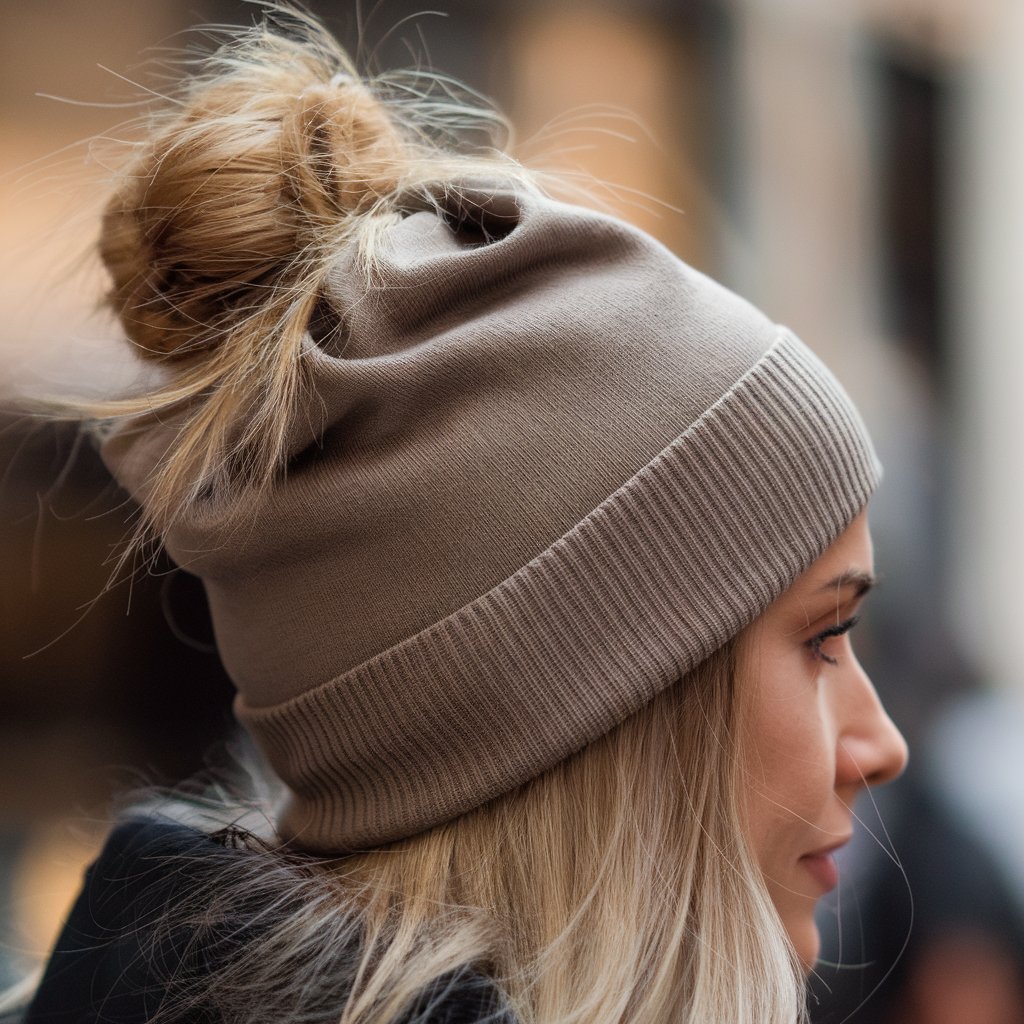 Messy Bun Hat