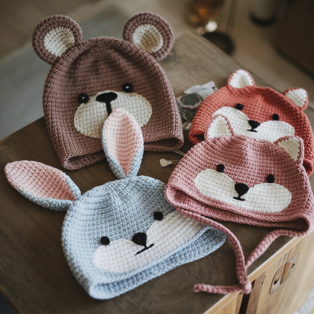 Animal-Themed Hats