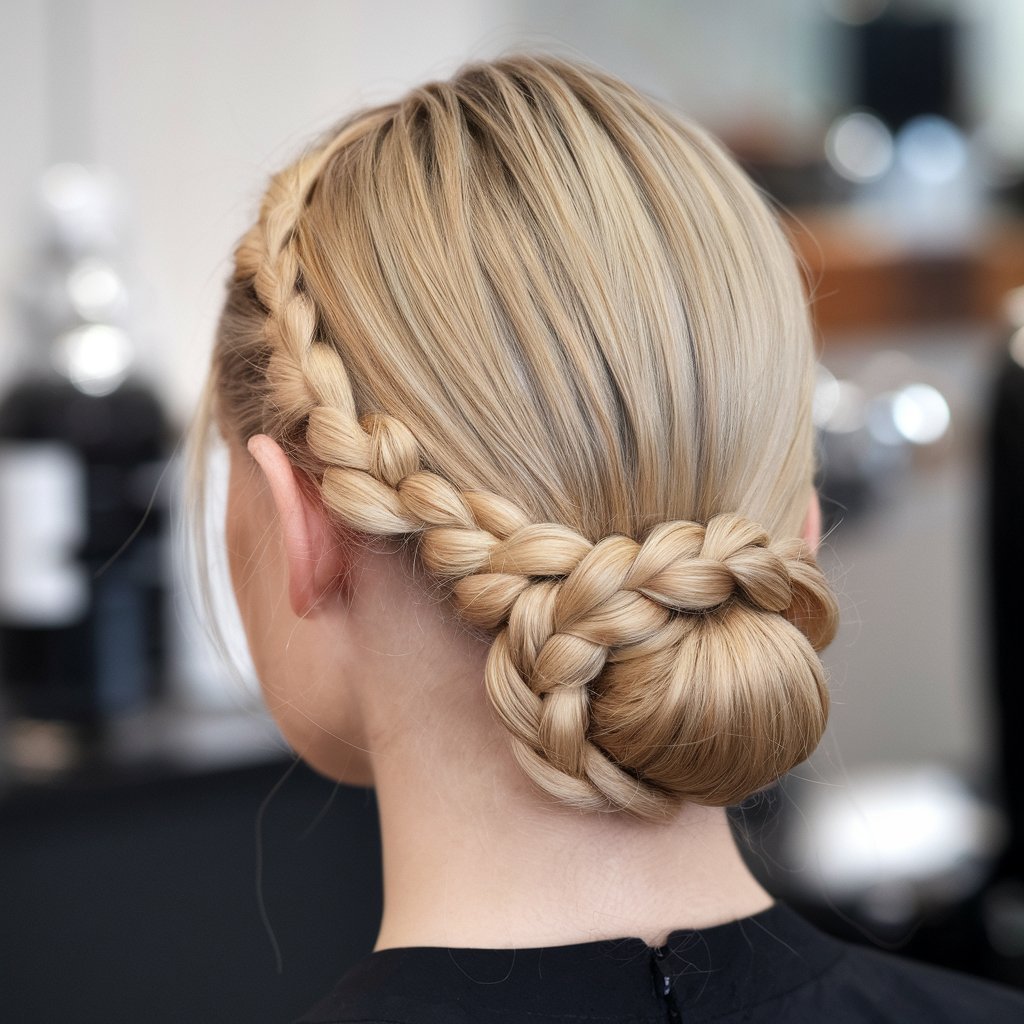 Low Twisted Chignon