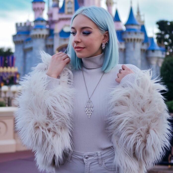 Cinderella's Ice Blue Winter Ensemble