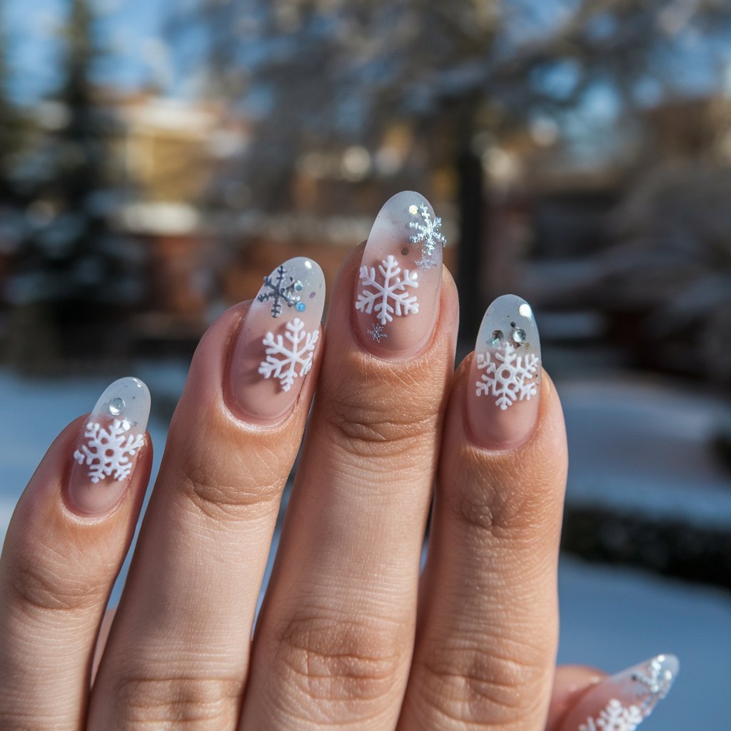 Elegant Snowflake Accents