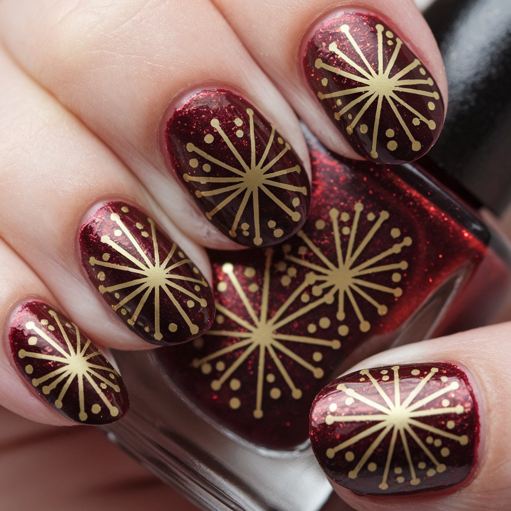 Golden Starburst Accents