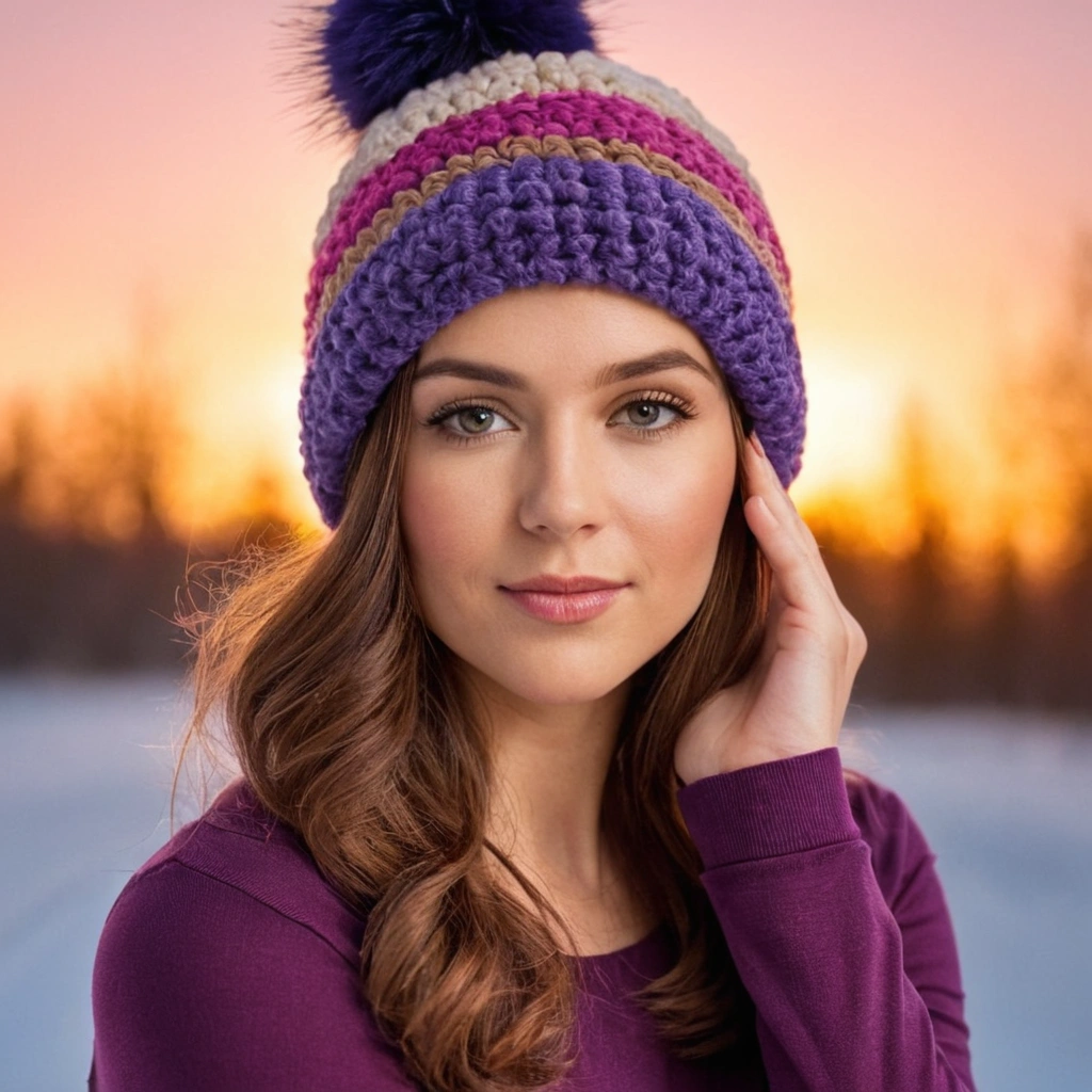 Pom-Pom Hat