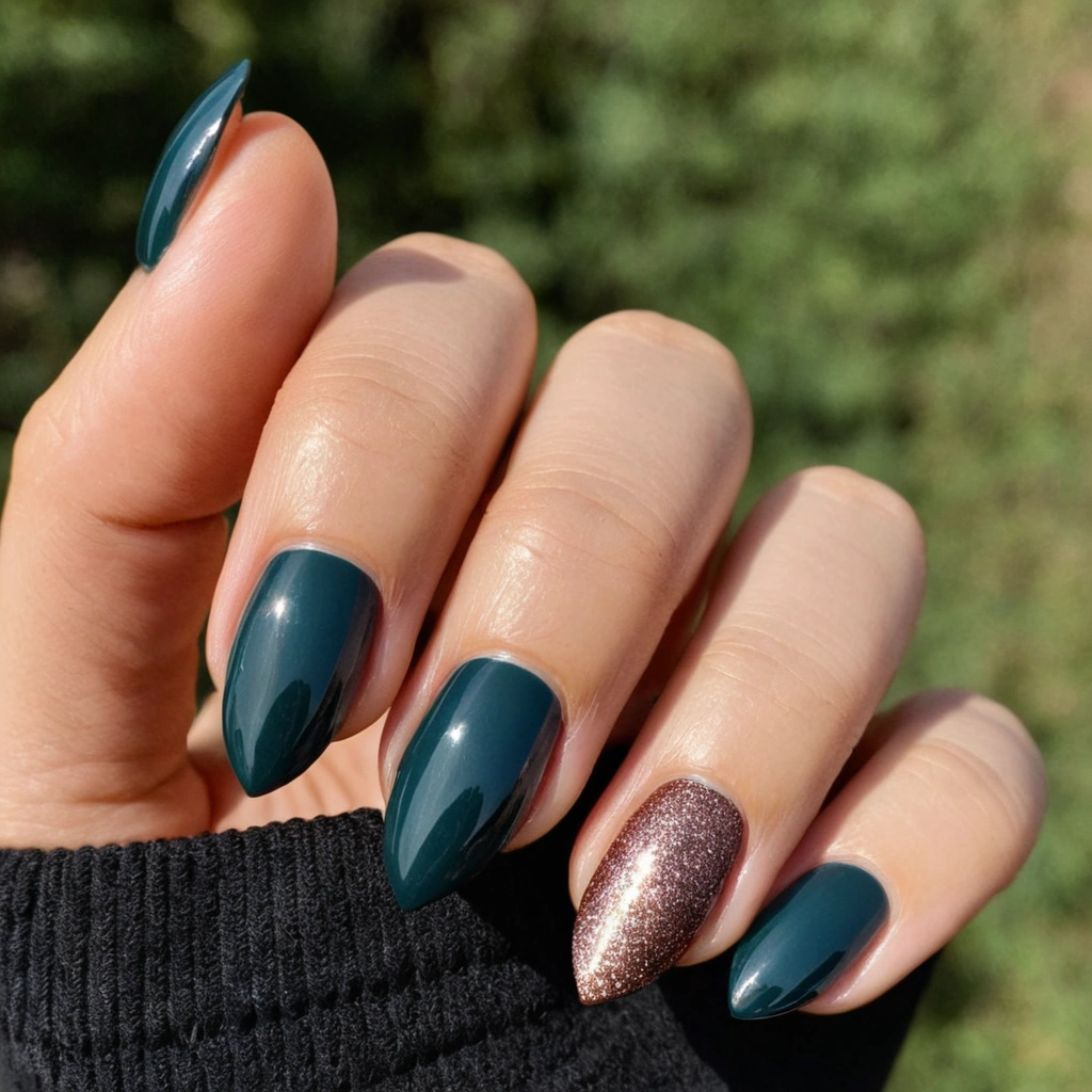 Mountain Peak Nails