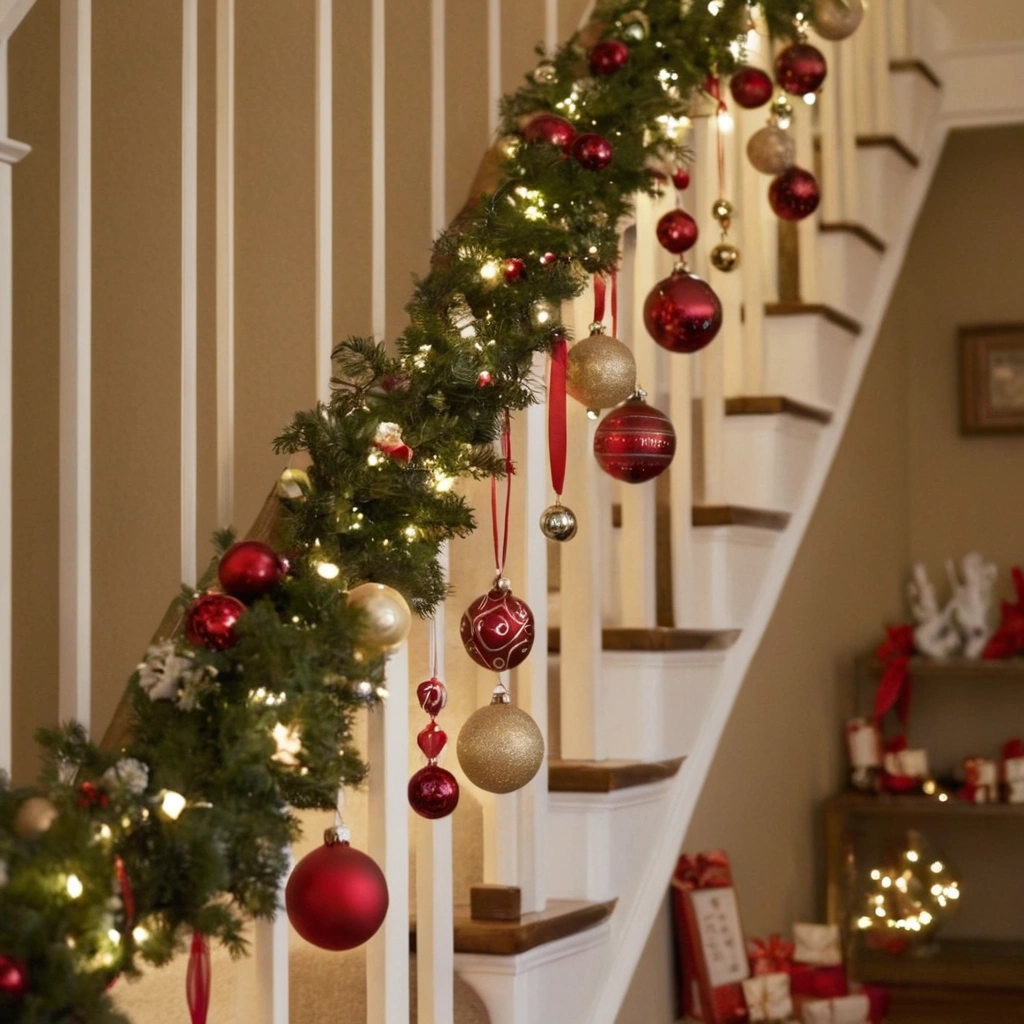 DIY Ornament Garland