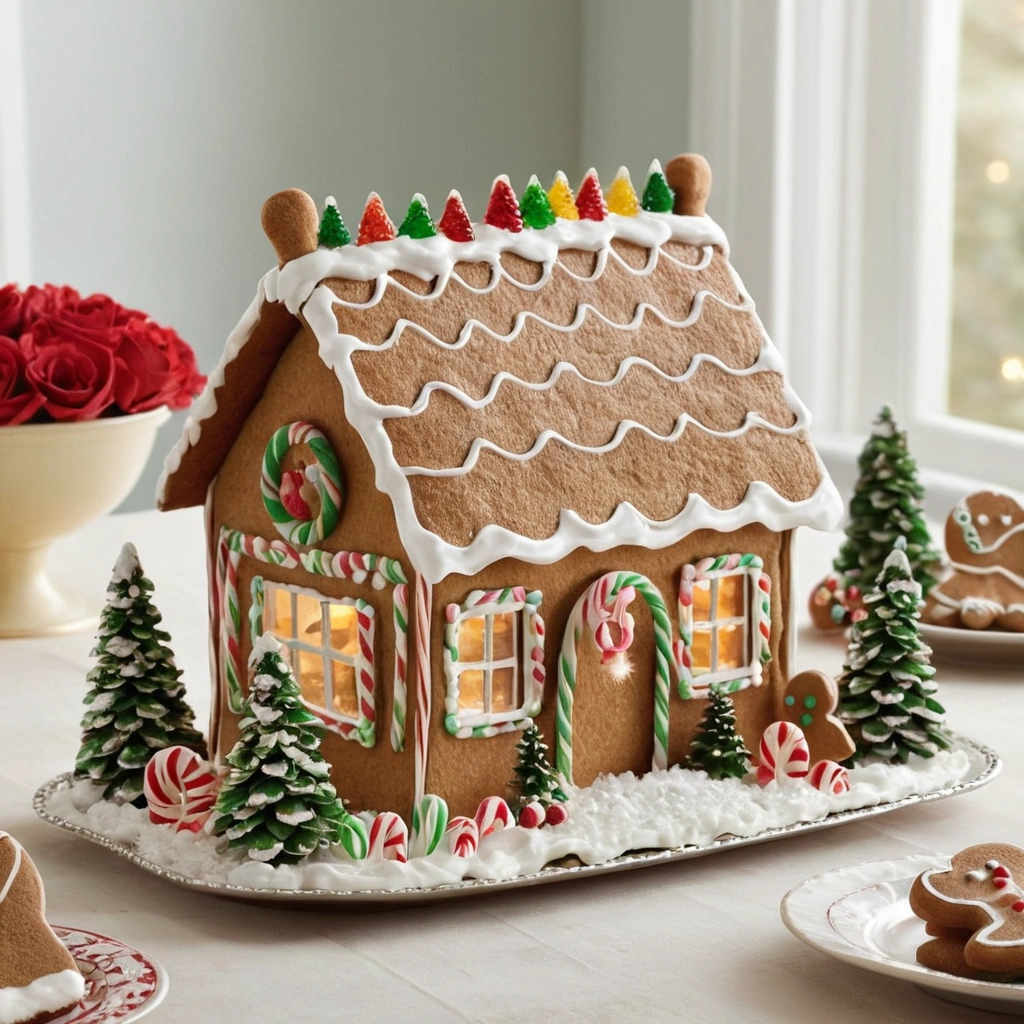 Gingerbread House Centerpieces